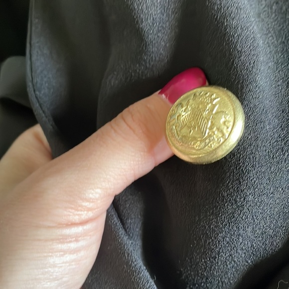 EXPRESS vest gold buttons - Picture 9 of 9